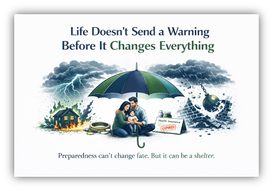 Life Doesn't Send a Warning before It Changes Everything
